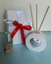 Profumatore placca argento