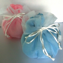 Sacchetto rosa/azzurro